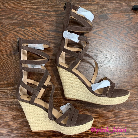 🆑 NWOB Joe’s Temple Gladiator Wedge Sandal - Picture 3 of 14